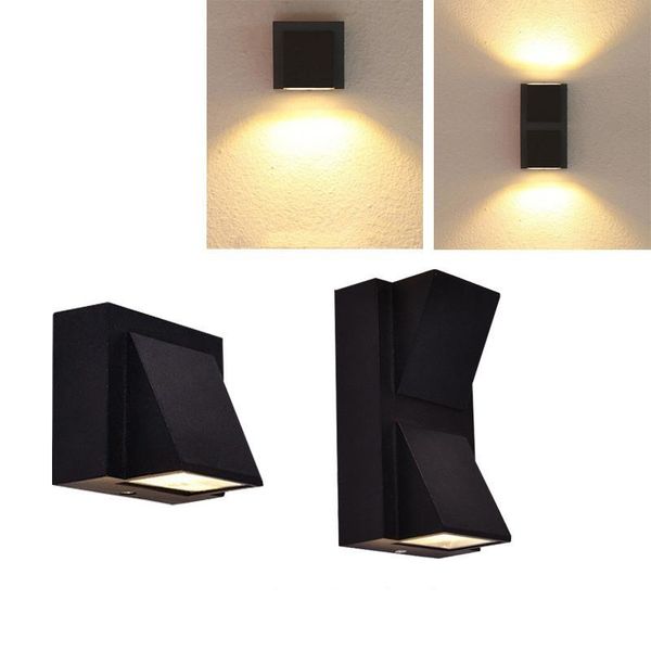 wall lamps led lamp ip65 outdoor waterproof garden porch lighting 10w 14w modern simple aluminum indoor light
