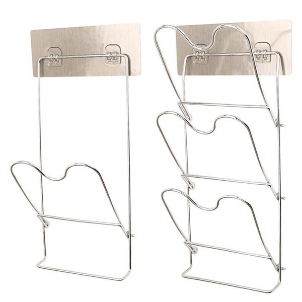 hooks & rails 1/3 layer stainless steel kitchen cabinet door mount pot lids rack wall hanging lid organizer for pan
hooks & rails 1/3 layer stainless steel kitchen cabinet door mount pot lids rack wall hanging lid organizer for pan