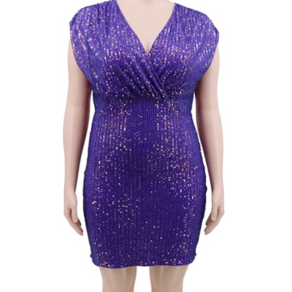 large size v neck sleeveless short cocktail dress plus size vintage purple sequined party dress xl xxl 3xl 4xl 5xl evening, Black;red
large size v neck sleeveless short cocktail dress plus size vintage purple sequined party dress xl xxl 3xl 4xl 5xl evening, Black;red