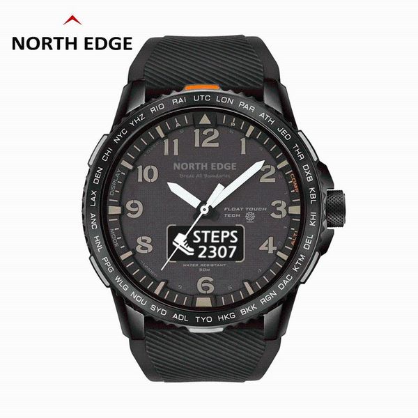wristwatches north edge floatlight smart outdoor sports watch bluetooth heart rate multifunctional waterproof dual display touch screen, Slivery;brown
wristwatches north edge floatlight smart outdoor sports watch bluetooth heart rate multifunctional waterproof dual display touch screen, Slivery;brown