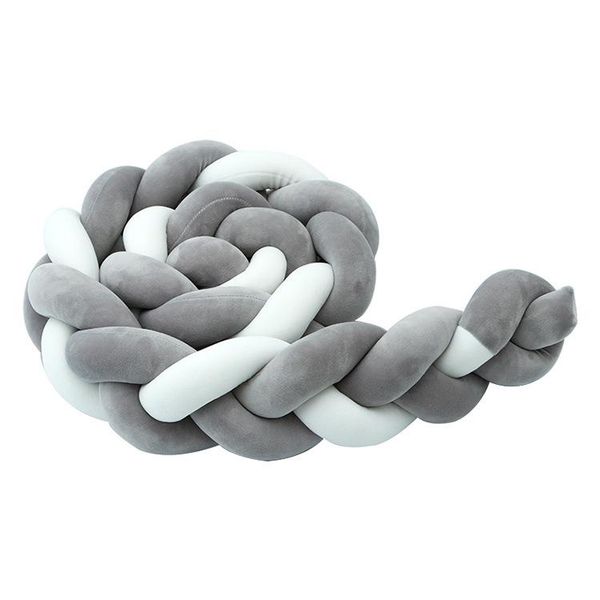 2m/3m baby bed bumpers in the crib knot braided bumper protector for newborn baby pillow cushion cot room decor bed pendant
2m/3m baby bed bumpers in the crib knot braided bumper protector for newborn baby pillow cushion cot room decor bed pendant