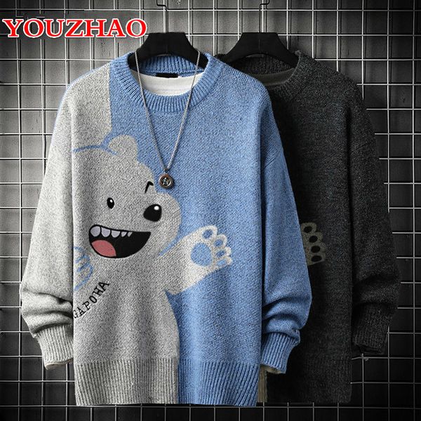 2021 new autumn and winter male loose japanese retro style korean sweater version thick sweater59ye, White;black
2021 new autumn and winter male loose japanese retro style korean sweater version thick sweater59ye, White;black