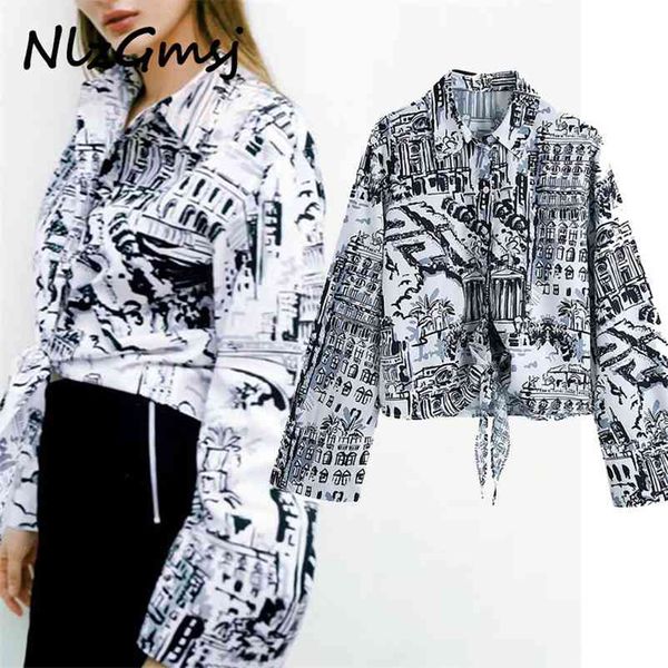 blouse women print collar shirts for summer high street button up short shirt woman long sleeve crop 03 210628, White
blouse women print collar shirts for summer high street button up short shirt woman long sleeve crop 03 210628, White