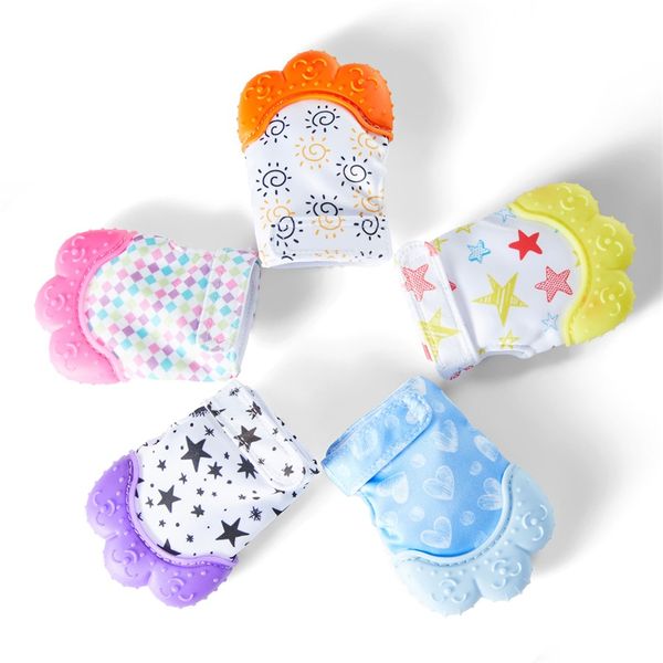 teether gloves newborn grind teeth chew sound toys silicone grind children's mittens teething pain relief practice toys maternity 234 u, White
teether gloves newborn grind teeth chew sound toys silicone grind children's mittens teething pain relief practice toys maternity 234 u, White