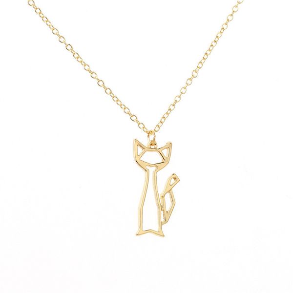 european and american popularity, cat fashion contracted hollow out necklace female choker chain pendant, Silver
european and american popularity, cat fashion contracted hollow out necklace female choker chain pendant, Silver