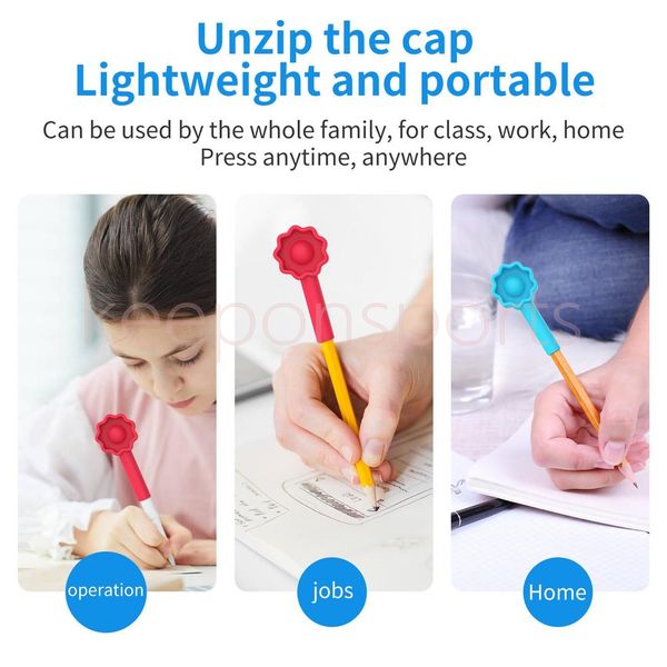 dhl shipping pen cap extension push bubble fidget toys autism special needs stress reliever helps relieve increase focus soft squeeze toy
dhl shipping pen cap extension push bubble fidget toys autism special needs stress reliever helps relieve increase focus soft squeeze toy