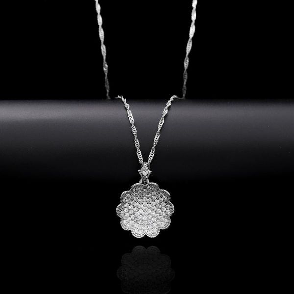 pendant necklaces 2 colors crystal for women zirconia wedding jewelry 2021 chain gold white & pendants, Silver
pendant necklaces 2 colors crystal for women zirconia wedding jewelry 2021 chain gold white & pendants, Silver