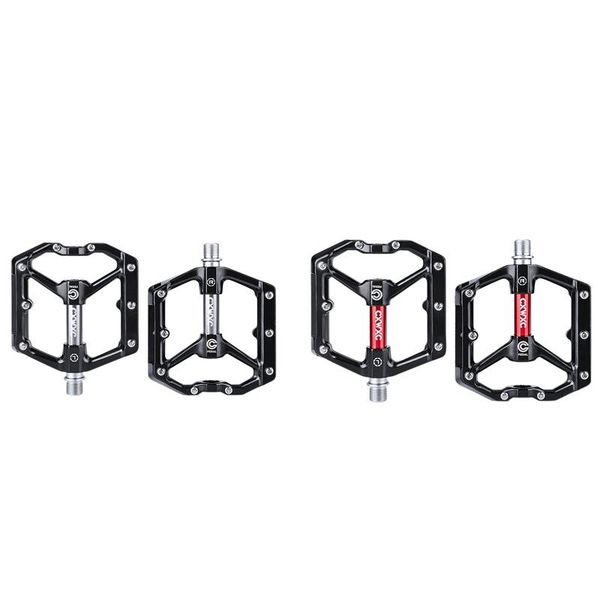 bike pedals cxwxc 2 pair mountain flat 3 sealed bearings bicycle platform, black-titanium & black-red
bike pedals cxwxc 2 pair mountain flat 3 sealed bearings bicycle platform, black-titanium & black-red