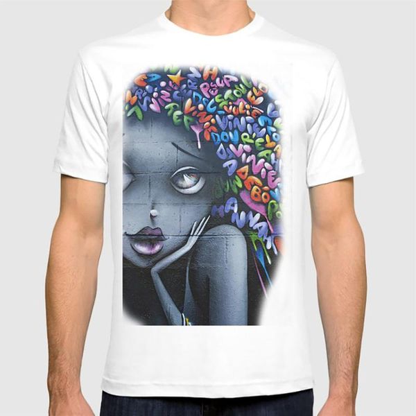 men's t-shirts girl letters grafitti t shirt people art letter portrait blue orange eyes woman, White;black
men's t-shirts girl letters grafitti t shirt people art letter portrait blue orange eyes woman, White;black
