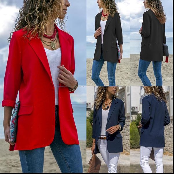womens jackets and coats slim fit women formal jackets office work ladies coat feminino abrigo clothes 2021, Black;brown
womens jackets and coats slim fit women formal jackets office work ladies coat feminino abrigo clothes 2021, Black;brown
