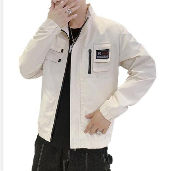 men's jackets spring and autumn casual jacket trend handsome middle school student youth coat clothes outerwear, Black;brown
men's jackets spring and autumn casual jacket trend handsome middle school student youth coat clothes outerwear, Black;brown