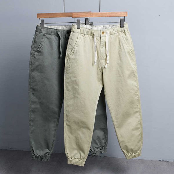 men's pants primavera e vero novo estilo algodo casuais marca moda solto calas de cintura slida confortvel dos homens roupas 6jer, Black
men's pants primavera e vero novo estilo algodo casuais marca moda solto calas de cintura slida confortvel dos homens roupas 6jer, Black