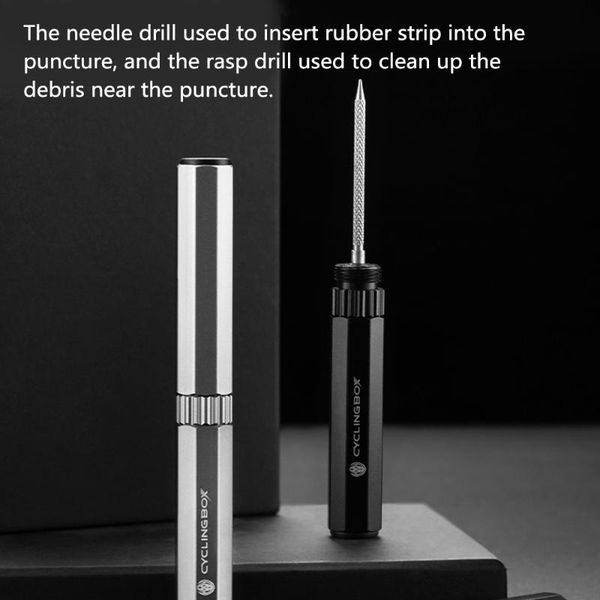 tools tire repair kit portable bike plug tool flat punctures with strings rubber strips for bicycle
tools tire repair kit portable bike plug tool flat punctures with strings rubber strips for bicycle