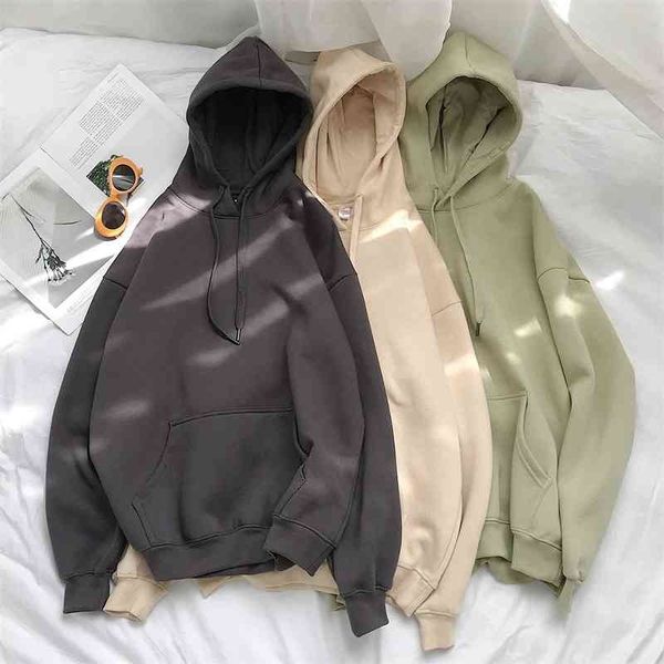 hoodies2021 women's solid color sweatshirts drawstring casual full sleeve hooded pullovers autumn winter pocket loose hoodies, Black
hoodies2021 women's solid color sweatshirts drawstring casual full sleeve hooded pullovers autumn winter pocket loose hoodies, Black