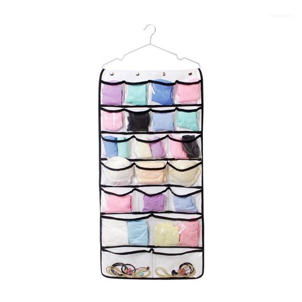 pockets wardrobe hanging organizer socks bra underwear clear rack hanger storage bag saving space organizer11
pockets wardrobe hanging organizer socks bra underwear clear rack hanger storage bag saving space organizer11