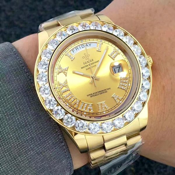 mens luxury watch brands real chronograph fully iced out wrist watch for men 18k gold plated stainless steel gents men, Slivery;brown
mens luxury watch brands real chronograph fully iced out wrist watch for men 18k gold plated stainless steel gents men, Slivery;brown