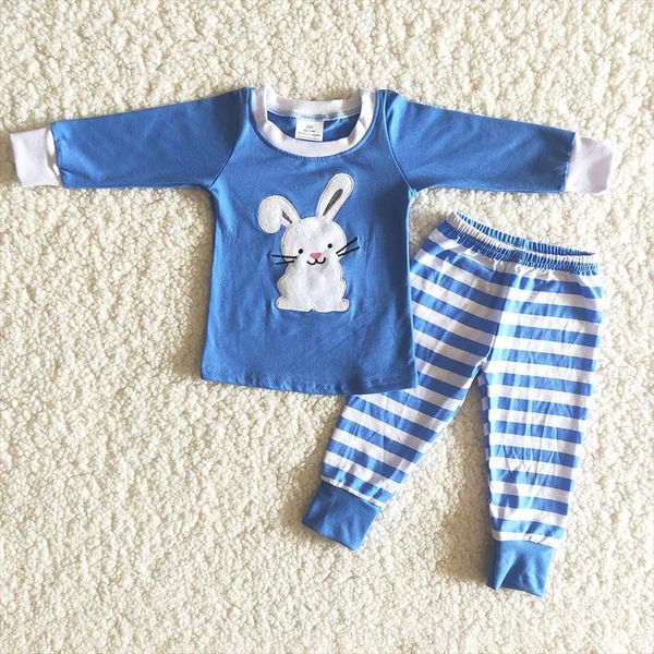 wholesale embroidery 100% toddler clothing suit boy fashion easter day pajamas set children cute rabbits clothes, White
wholesale embroidery 100% toddler clothing suit boy fashion easter day pajamas set children cute rabbits clothes, White