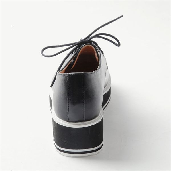 autumn and winter british style muffin bottom brock sole college black tie thick soles feminine shoes 3z0r
autumn and winter british style muffin bottom brock sole college black tie thick soles feminine shoes 3z0r