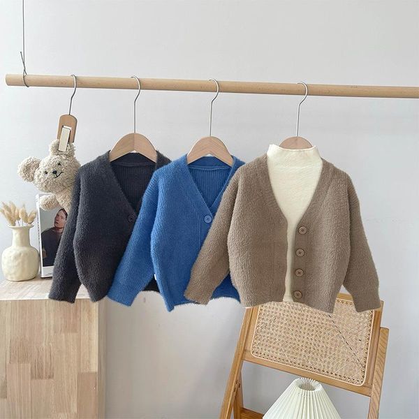 pullover 2021 arrival girls boys knitted sweaters winter fashion kids cardigan 1-7 years, Blue
pullover 2021 arrival girls boys knitted sweaters winter fashion kids cardigan 1-7 years, Blue