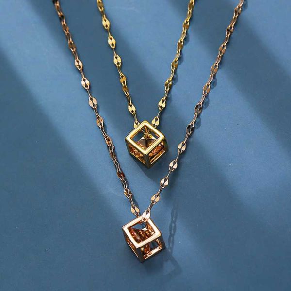 chains 316l stainless steel zircon crystal hollow square pendant charms chain choker necklace for women fashion fine jewelry san653, Silver
chains 316l stainless steel zircon crystal hollow square pendant charms chain choker necklace for women fashion fine jewelry san653, Silver