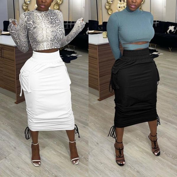 fixsys solid color fashion popular new drawstring women fashion clothing bandage women long skirts vny2078, Black
fixsys solid color fashion popular new drawstring women fashion clothing bandage women long skirts vny2078, Black