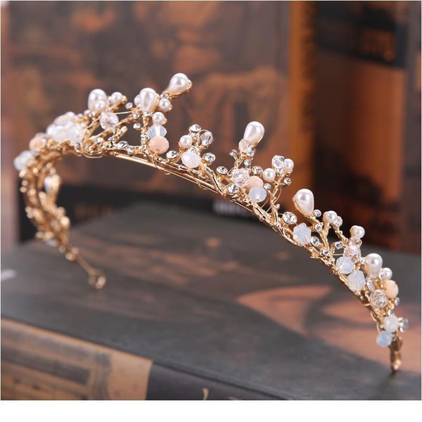 vintage handmade gold crown bridal headdress pearl rhinestone wedding princess crown bridal hair accessories jewelry acc qylvdh
vintage handmade gold crown bridal headdress pearl rhinestone wedding princess crown bridal hair accessories jewelry acc qylvdh