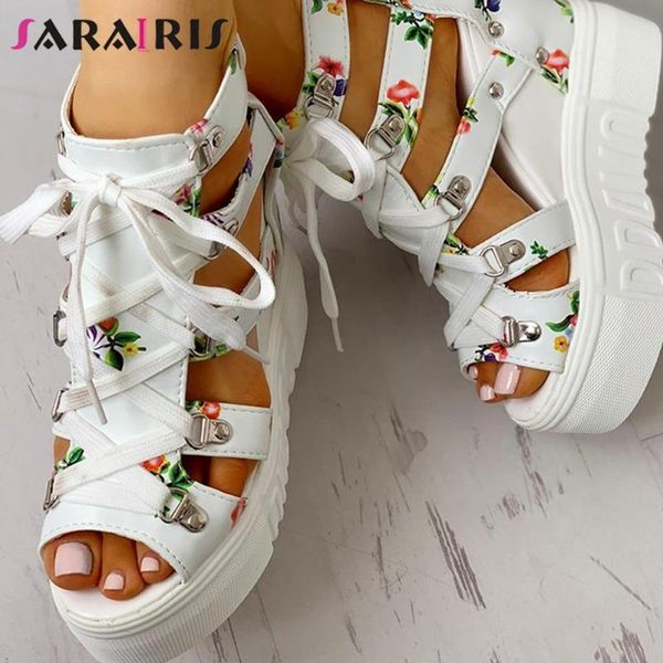 sarairis lace up zipper platform sandals women wedges floral casual fashion punk sandals ladies shoes, Black
sarairis lace up zipper platform sandals women wedges floral casual fashion punk sandals ladies shoes, Black