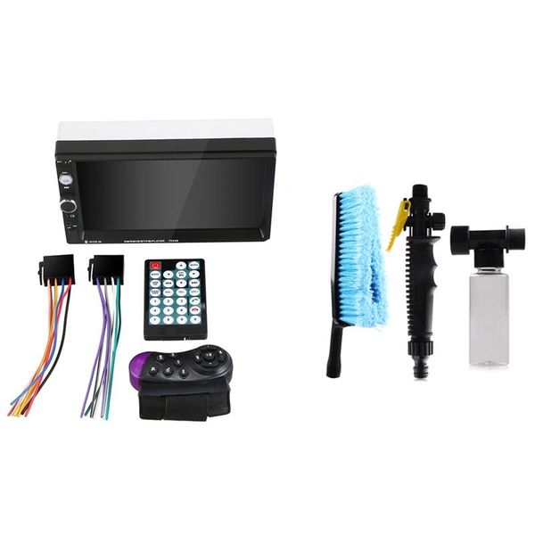 car sponge wash brush water spray soft bristle long-handled duster & 7023b 2 din multimedia audio player stereo
car sponge wash brush water spray soft bristle long-handled duster & 7023b 2 din multimedia audio player stereo
