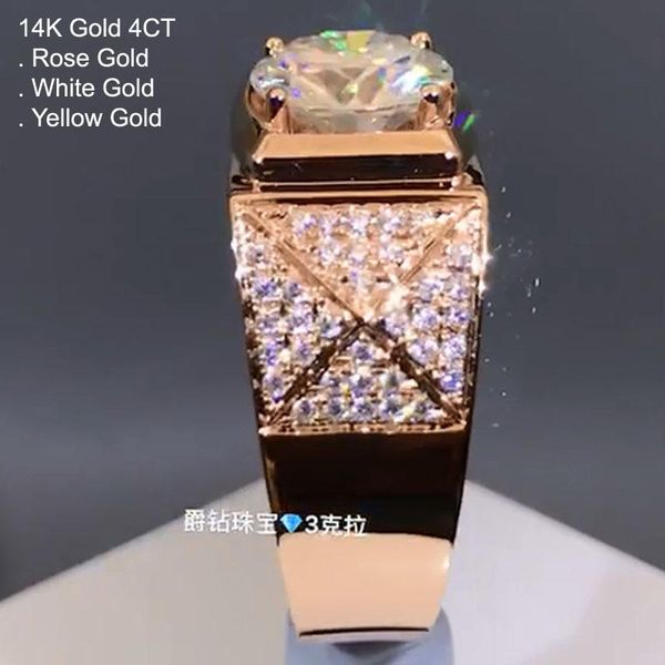 cluster rings 14k yellow gold 4 moissanite diamond ring men luxury 3d round trendy wedding party engagement anniversary 4ct d color, Golden;silver
cluster rings 14k yellow gold 4 moissanite diamond ring men luxury 3d round trendy wedding party engagement anniversary 4ct d color, Golden;silver