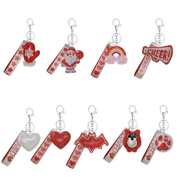 keychains christmas multi-style small gifts creative rhinestone red theme flannel animal key chain woman bag accessories, Silver
keychains christmas multi-style small gifts creative rhinestone red theme flannel animal key chain woman bag accessories, Silver