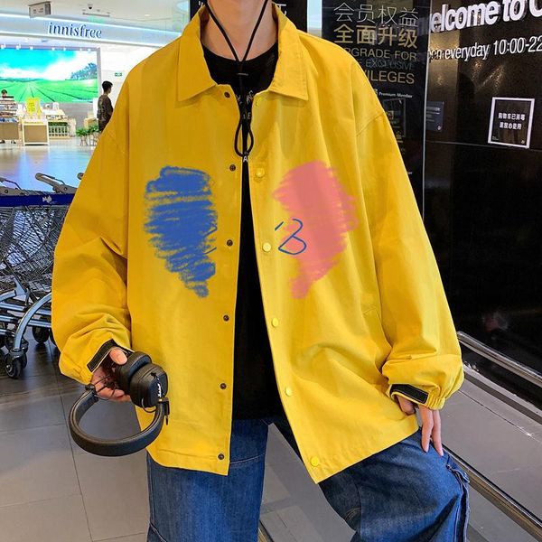 men's jackets mens clothing polyester print collar jacket autumn the four seasons korean leisure movement black streets trend, Black;brown
men's jackets mens clothing polyester print collar jacket autumn the four seasons korean leisure movement black streets trend, Black;brown