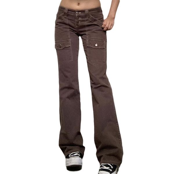 women's pants & capris straight leg long vintage mid waist solid color loose with flap pockets, Black;white
women's pants & capris straight leg long vintage mid waist solid color loose with flap pockets, Black;white