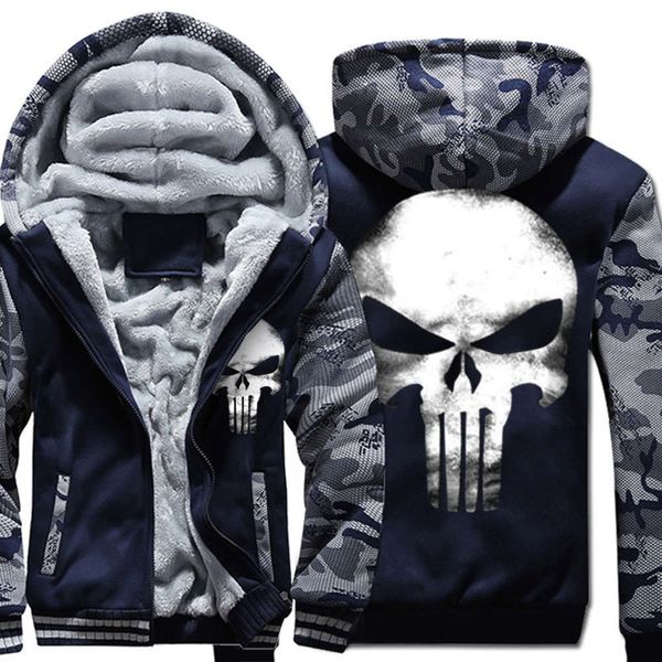 men's plush winter camouflage cotton coat new zipper cardigan hooded sports sweater, Black;brown
men's plush winter camouflage cotton coat new zipper cardigan hooded sports sweater, Black;brown