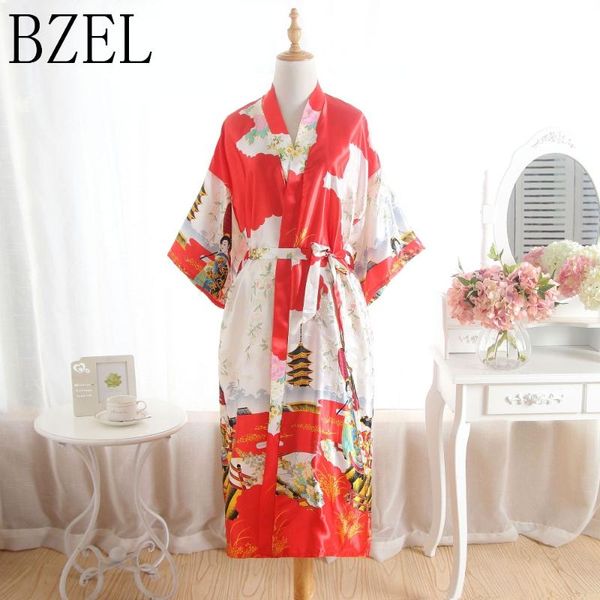 women's sleepwear women silk satin wedding bride bridesmaid robe floral bathrobe long kimono night bath fashion dressing gown mujer, Black;red
women's sleepwear women silk satin wedding bride bridesmaid robe floral bathrobe long kimono night bath fashion dressing gown mujer, Black;red