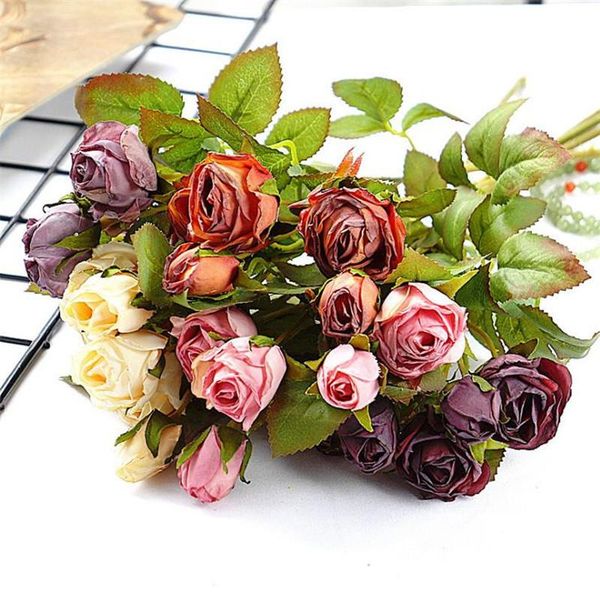 decorative flowers & wreaths 7pcs short stem autumn rose (5 heads/piece) 16.54" length simulation retro roses for wedding home artifici
decorative flowers & wreaths 7pcs short stem autumn rose (5 heads/piece) 16.54" length simulation retro roses for wedding home artifici