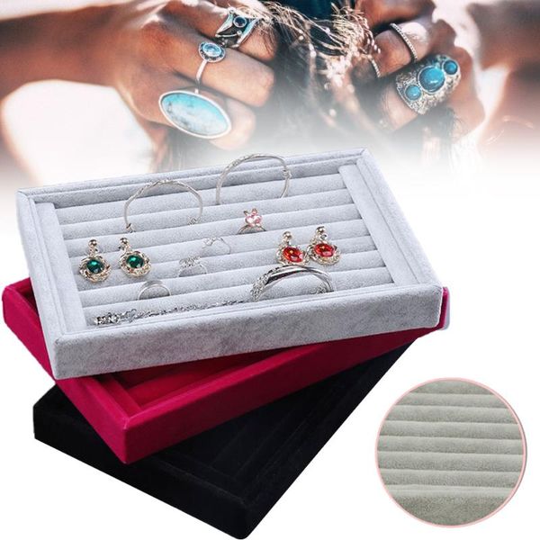 storage boxes & bins 7 slots ear studs rings tray display velvet jewelry organizer drawer dressing table insert
storage boxes & bins 7 slots ear studs rings tray display velvet jewelry organizer drawer dressing table insert