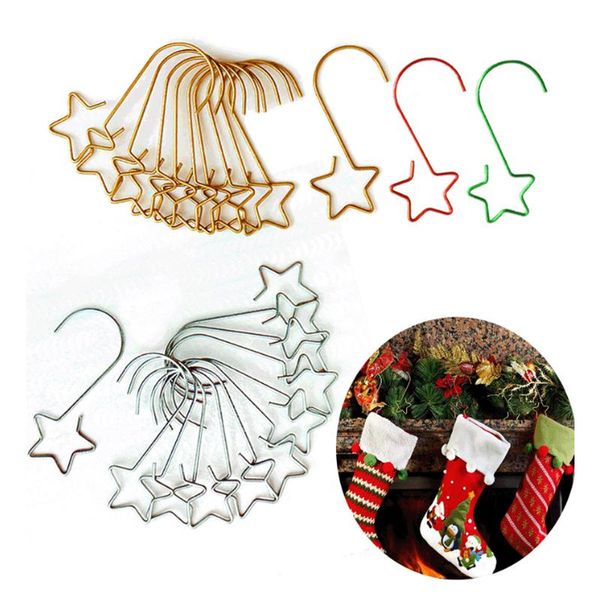 hooks & rails 20-60pcs s-shaped christmas ornament 50mm gold sliver star wreath for hanging xmas tree decor metal
hooks & rails 20-60pcs s-shaped christmas ornament 50mm gold sliver star wreath for hanging xmas tree decor metal