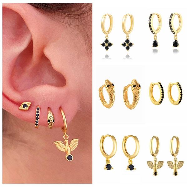 hoop & huggie aide 2021 trend 925 sterling silver hoops ear rings for women anniversary gift cross snake earring pendientes plata, Golden;silver
hoop & huggie aide 2021 trend 925 sterling silver hoops ear rings for women anniversary gift cross snake earring pendientes plata, Golden;silver