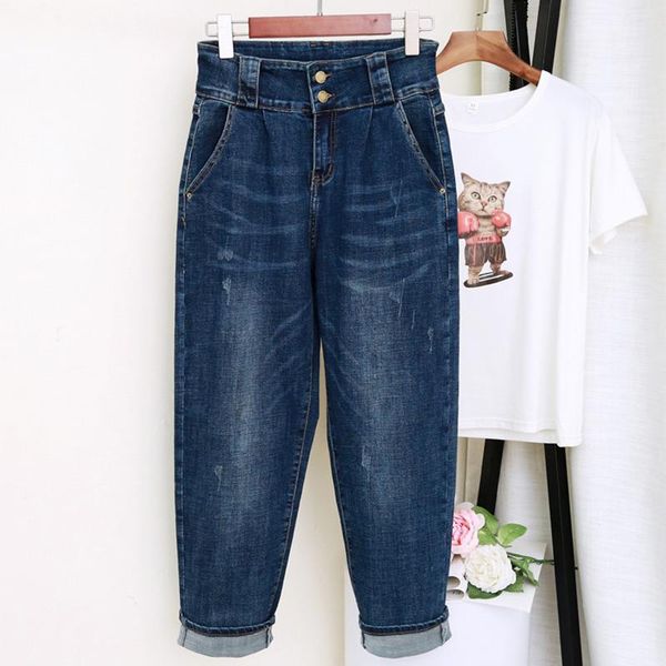 women's jeans 2021 autumn harem pants boyfriend women loose vintage high waist plus size 5xl pantalones mujer vaqueros k591, Blue
women's jeans 2021 autumn harem pants boyfriend women loose vintage high waist plus size 5xl pantalones mujer vaqueros k591, Blue