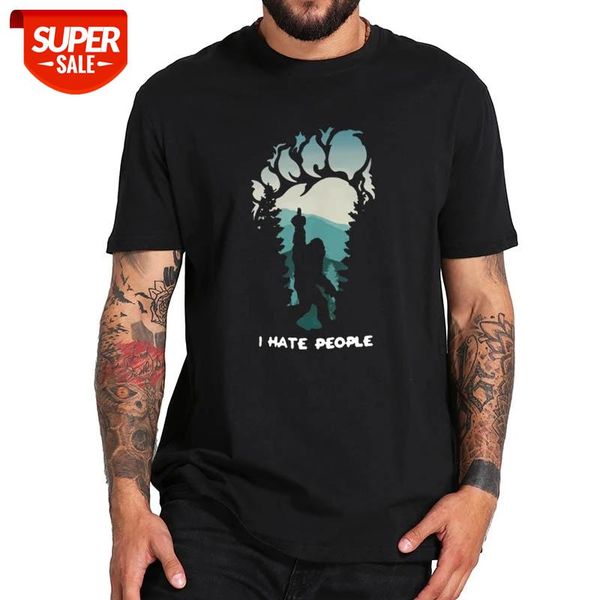 i hate people t shirt outdoors big-foot tshirt funny tee shirts soft summer printed tee 100% cotton #1t7t, White;black
i hate people t shirt outdoors big-foot tshirt funny tee shirts soft summer printed tee 100% cotton #1t7t, White;black