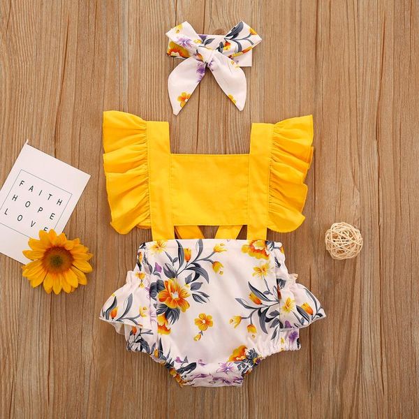 rompers romper jumpsuit born infant baby girls boys ruffle flower print headbands outfits summer cute playsuit, Blue
rompers romper jumpsuit born infant baby girls boys ruffle flower print headbands outfits summer cute playsuit, Blue