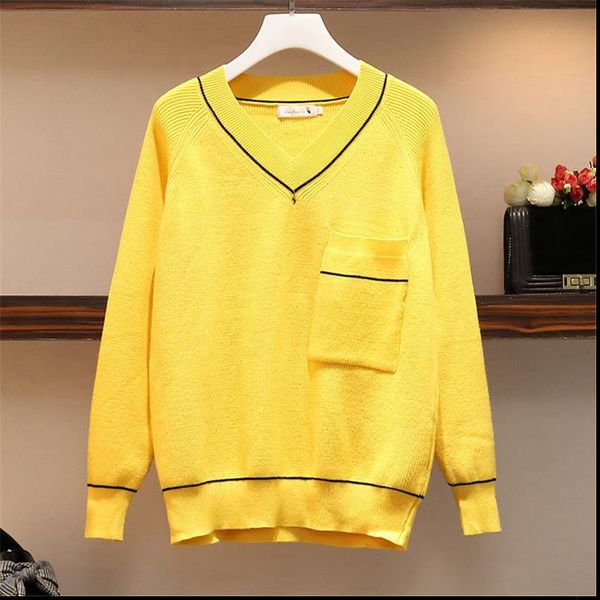 v neck loose casual pull female fall sweaters winter autumn women pullover sweaters sweaters drop shipping, White;black
v neck loose casual pull female fall sweaters winter autumn women pullover sweaters sweaters drop shipping, White;black