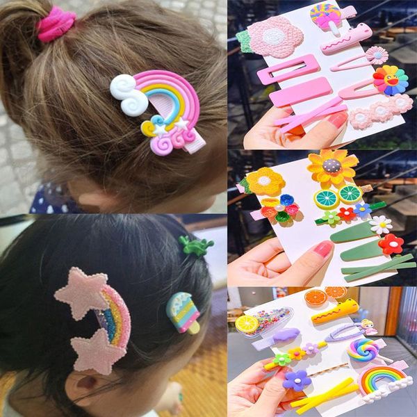 hair accessories set girl cute rainbow star flower hairpin sweet headband fashion, Slivery;white
hair accessories set girl cute rainbow star flower hairpin sweet headband fashion, Slivery;white