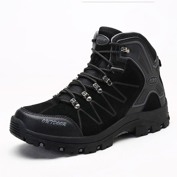 men outdoor ankle boots non-slip non-slip autumn spring lace up walking male casual flat shoes sneakers fashion comfortable, Black
men outdoor ankle boots non-slip non-slip autumn spring lace up walking male casual flat shoes sneakers fashion comfortable, Black