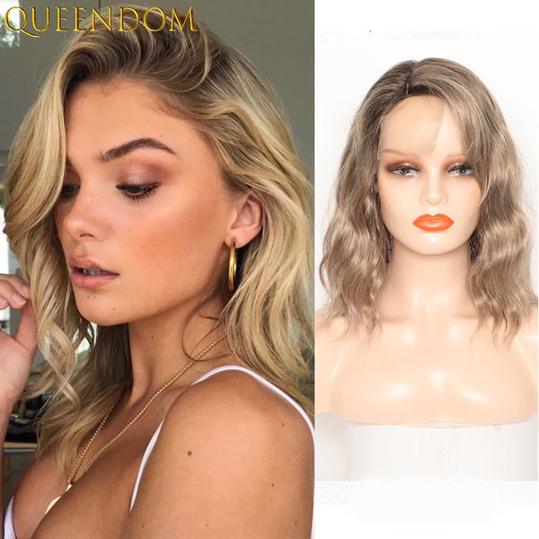 honey blonde body wave part lace wig 14'' short wave golden wig side part synthetic ombre brown lace wigs for women peru, Black
honey blonde body wave part lace wig 14'' short wave golden wig side part synthetic ombre brown lace wigs for women peru, Black