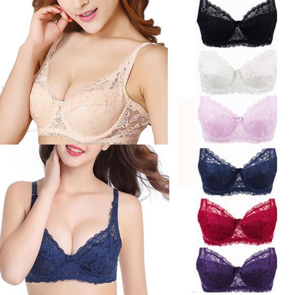 bras ladies black lace bra unlined mesh underwire lingerie plus size for women breathable bralette large a b c d dd e cup, Red;black
bras ladies black lace bra unlined mesh underwire lingerie plus size for women breathable bralette large a b c d dd e cup, Red;black