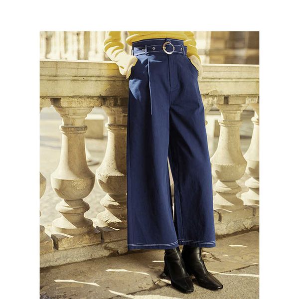 women's pants & capris capris autumn fashion high waist with belt pure color concise office style loose pant zwgz, Black;white
women's pants & capris capris autumn fashion high waist with belt pure color concise office style loose pant zwgz, Black;white