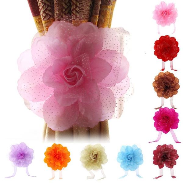 tieback holder creative multicolor peony flower curtain clip-on tie backs holdback panel household decorative curtain rideau
tieback holder creative multicolor peony flower curtain clip-on tie backs holdback panel household decorative curtain rideau