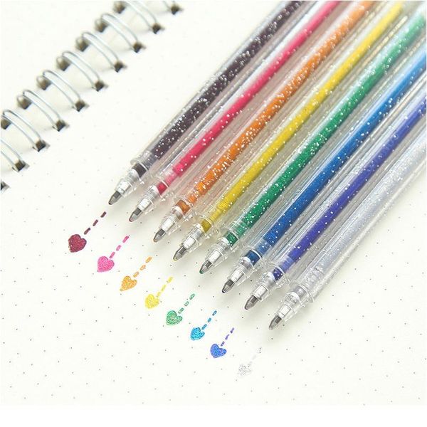 8pcs/set 1.0mm lovely gel pen colorful highlighter for kids glitter pen painting doodling art markers school st qylnkg
8pcs/set 1.0mm lovely gel pen colorful highlighter for kids glitter pen painting doodling art markers school st qylnkg