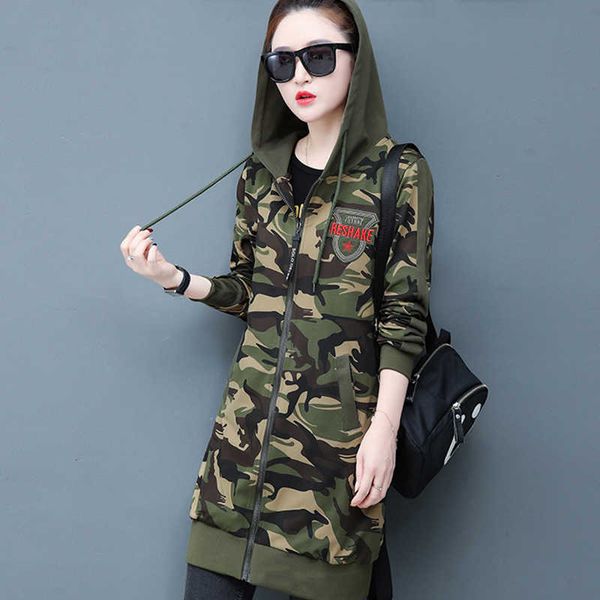 camouflage long coat women velvet casual long sleeve zipper women jacket autumn women clothes mujeres abrigos 210625, Tan;black
camouflage long coat women velvet casual long sleeve zipper women jacket autumn women clothes mujeres abrigos 210625, Tan;black
